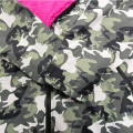 camouflage printed long sleeves waterproof changing robe