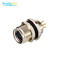 Plugue compacto reto de ângulo reto M8 PCB