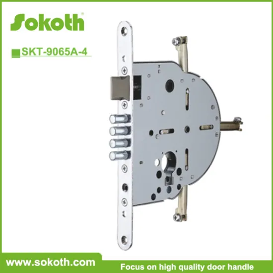 High-performance security& High quality lock body with cylinder hole for aluminium door lock