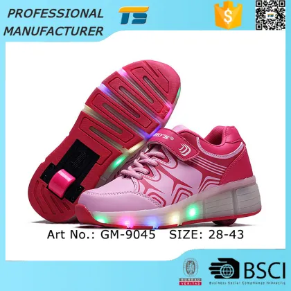 Single Wheel Roller Shoes Kids