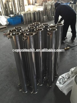 Water filter housing for water treatment