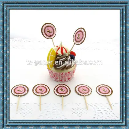 high quality cake topper wedding cake topper/cupcake topper