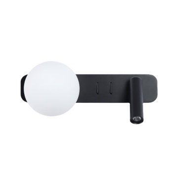Flush Mount Recessed Hotel LED Wall Light with Opal Glass for Guest Rooms