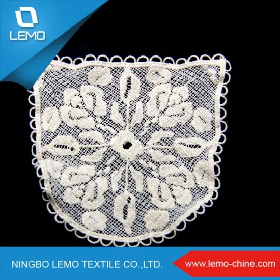 White Cord Lace Guipure Fabric African Curtain Lace