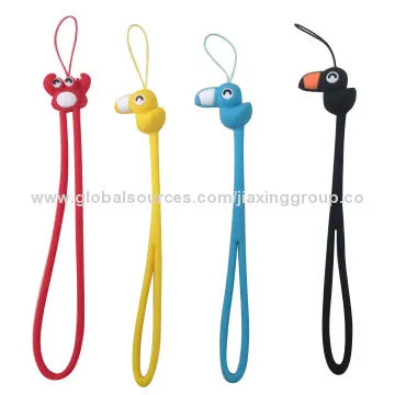Silicone Mobile Phone Rope, Colorful CustomizedNew