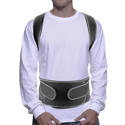 Adult student body hunchback posture plastic