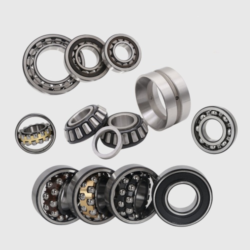 Double row self-aligning roller bearing with brass cage