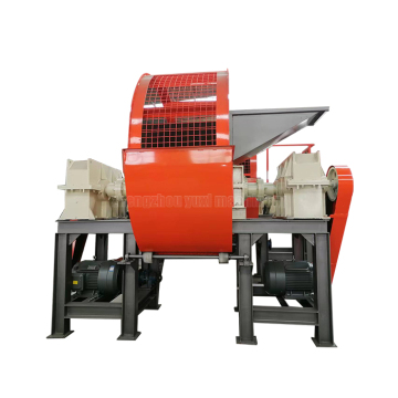 Mini Twin Plastic Tire Recycling Shredder Machine for Car Tires to Rubber Dust