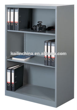 KC-14 modern trade assurance accessories powder coated customized green material furniture open shelf metal cabinet
