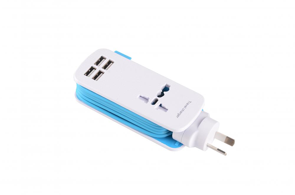 Universal Travel Adapter with 4 USB USB Ports