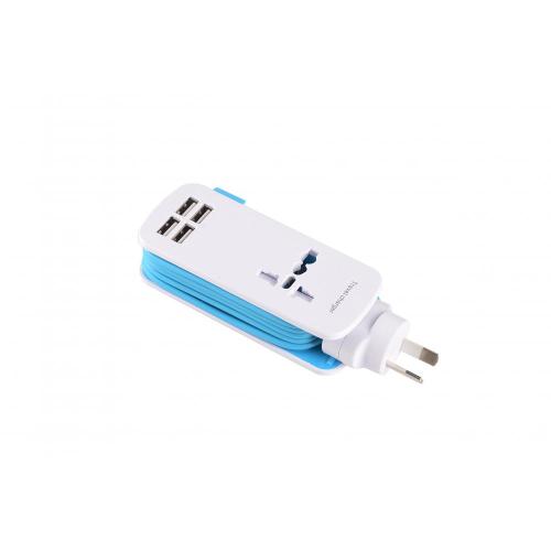 Universal Travel Adapter with 4 USB USB Ports