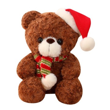 Cute Kawaii Christmas Bears Plush Toys: Custom Wholesale Teddy Bear Plush Animal Gifts