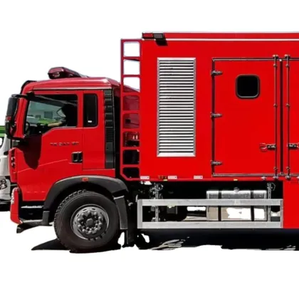 Sinotruk Chassis Power Supply Vehicle - 250KW Attractive Factory Supply Prices