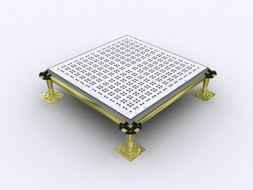 Air-Flow Die-Cast Aluminum, Raised, Access Floor (JTTF-L35-3)