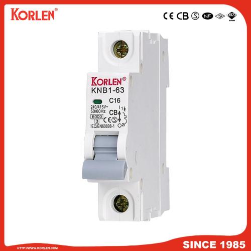 Miniature Circuit Breaker 4.5KA 63A 3P with SIRIM