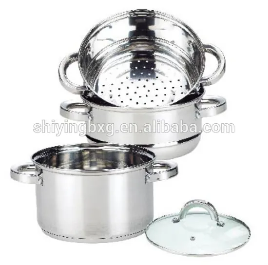 stainless steel steamer with induction base