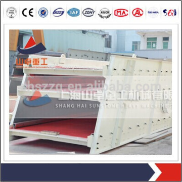 High efficient stone vibrating screen with low price for mining and construction use