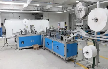Automatic N95 KN95 Surgical Non Woven Medical Face Mask Making Machine