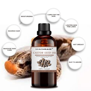 Best bulk natural castor seed oil relieve pain reducewrinkle