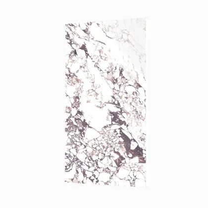 Bulgari Purple Full-Body Marble Effect Porcelain Tiles