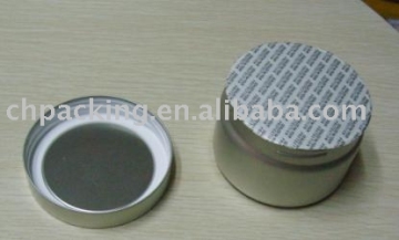 Pressure sensitive paper foil liner