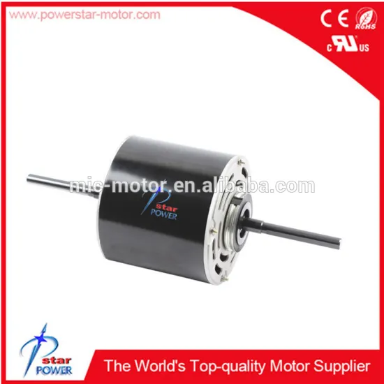 double shaft air conditioner fan motor for central air conditioner