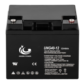 12V 40AH GEL Deep cycle Battery for Solar