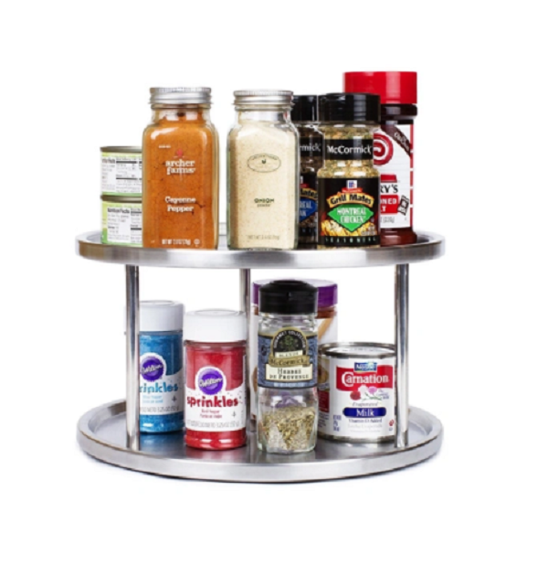 Kitchen Seasoning Storage Accessories on Countertop