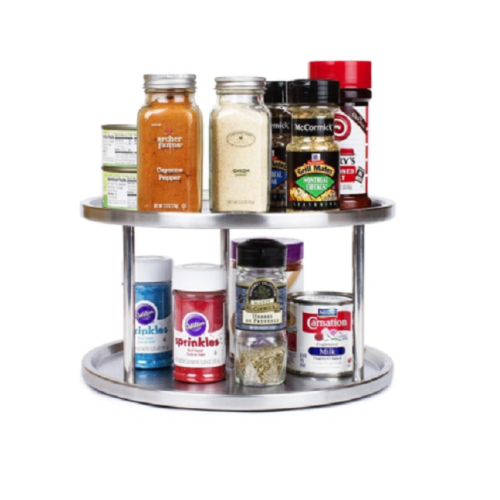 Kitchen Seasoning Storage Accessories on Countertop