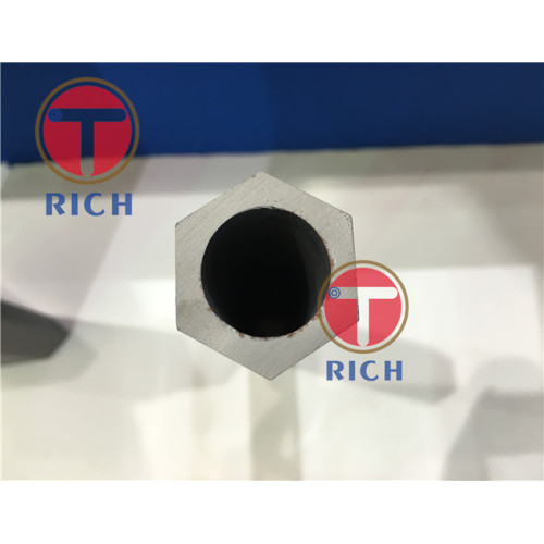 Hollow hexagonal carbon steel pipe