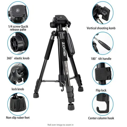 Zomei Q222 Video Camera Tripod