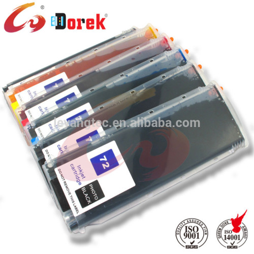 For HP printer Designjet T1100, T1120, ink cartridge for HP 72
