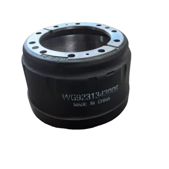 HOWO T7H Heavy Duty Bimetallic Rear Brake Drum WG9231343006 Wheel Rim