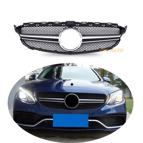 Facelift Upgrade E63 AMG Car Front Bumper Grille for Mercedes-Benz E-Class W213 2016-2019