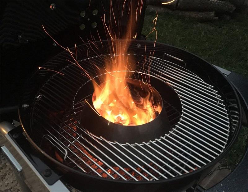 Ryðfrítt stálkörfuhaldara BBQ fylgihlutir