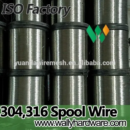 0.8mm hard steel wire, sus304 stainless steel wire, bright smooth spool wire