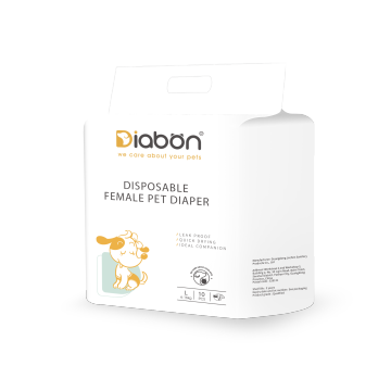 Comfortable Disposable Female Dog Diapers Quick Fluid Lock
