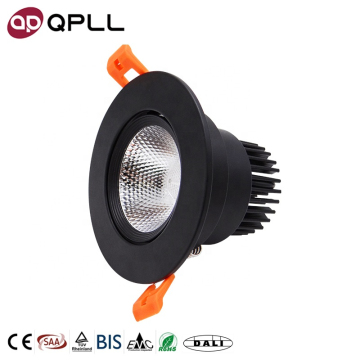Black LED Spotlights 4000K DALI Dimmable