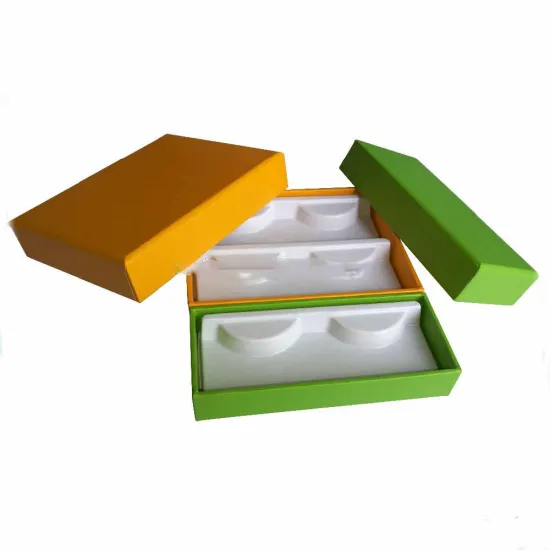 Custom Lid And Base Style False Eyelash Boxes