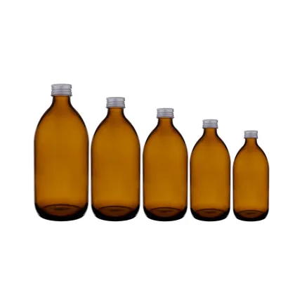 50-500ml Amber Glass Kombucha Sirop Bottle