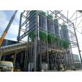 Stationary type HZS60 concrete batching plant