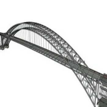 Modern Steel Corridor Bridge for Commercial Spaces