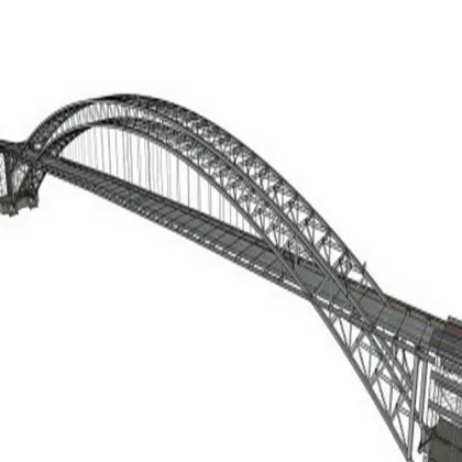 Structural Steel Corridor Bridge System Construction