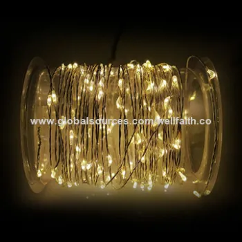 Decorative Outdoor String Lights for Patio, with 0.6W Rated Power