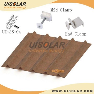 Trapezoid Metal Roof Hook for solar mounting
