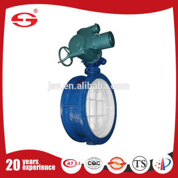 stainless steel sanitary butterfly valve with pneumatic actuator