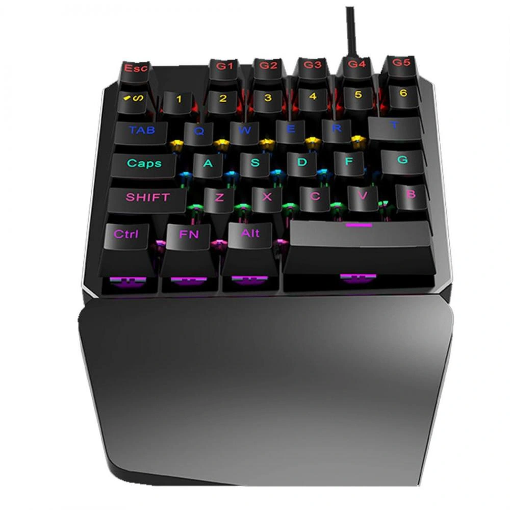 Buy Wholesale China One-handed Gaming Keyboard With Adjustable Backlit  Portable Wired Gaming Keypad For Pubg/fortnite & Gaming Keyboard at USD  20.5