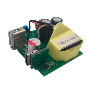 Società di caricatore del telefono personalizzabile con montaggio di circuiti di carica rapida USB C PD per ricarica 18W, 20W, 30W e 65 W - Adatto per auricolari e cuffie