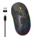 Mouse da gioco wireless RGB da 2,4 GHz con 6D