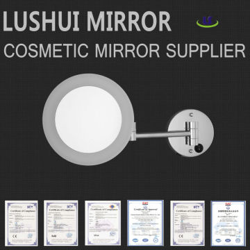 5x magnification wall mountedLED magnifying magnifying wall mounted mirror